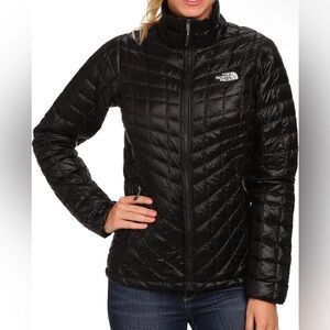 The North Face Women’s Thermoball Eco Insulated Jacket, SZ L, Black, EUC